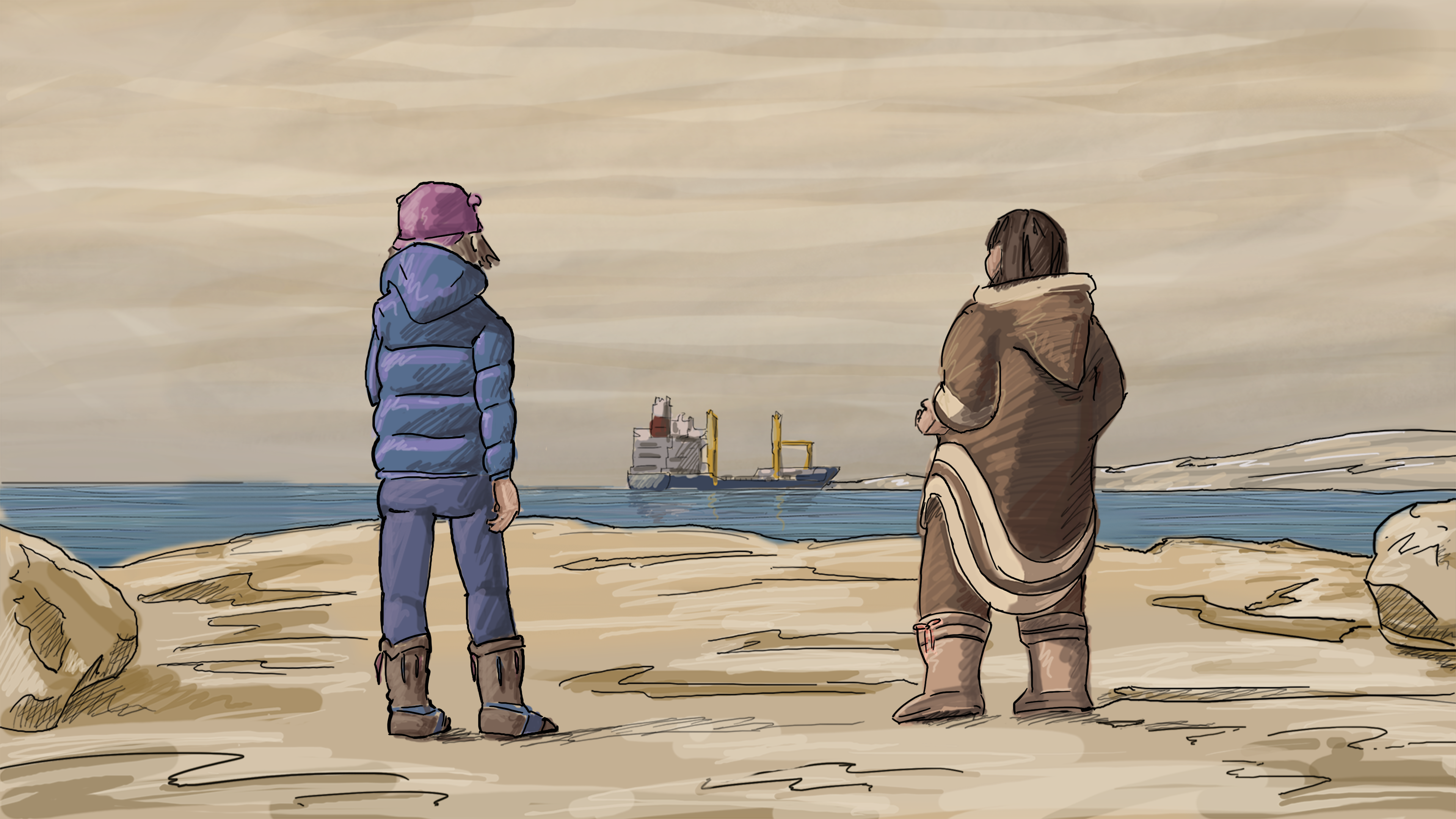 Second scene
