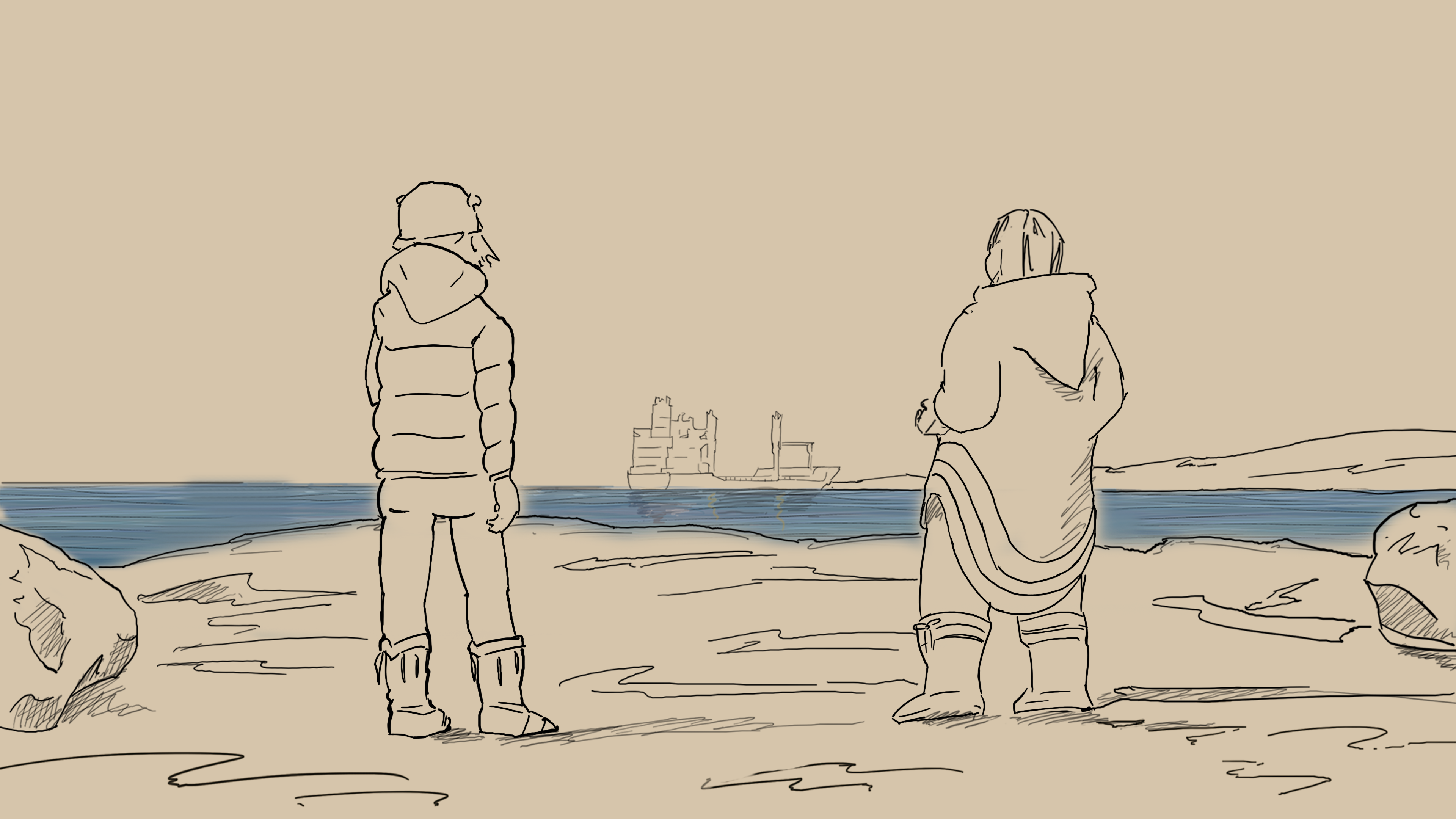 First scene