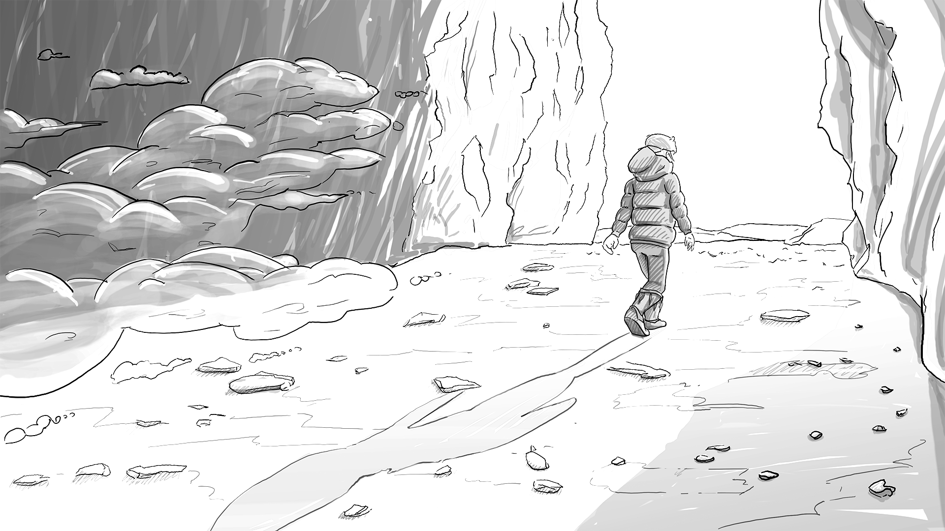 First scene