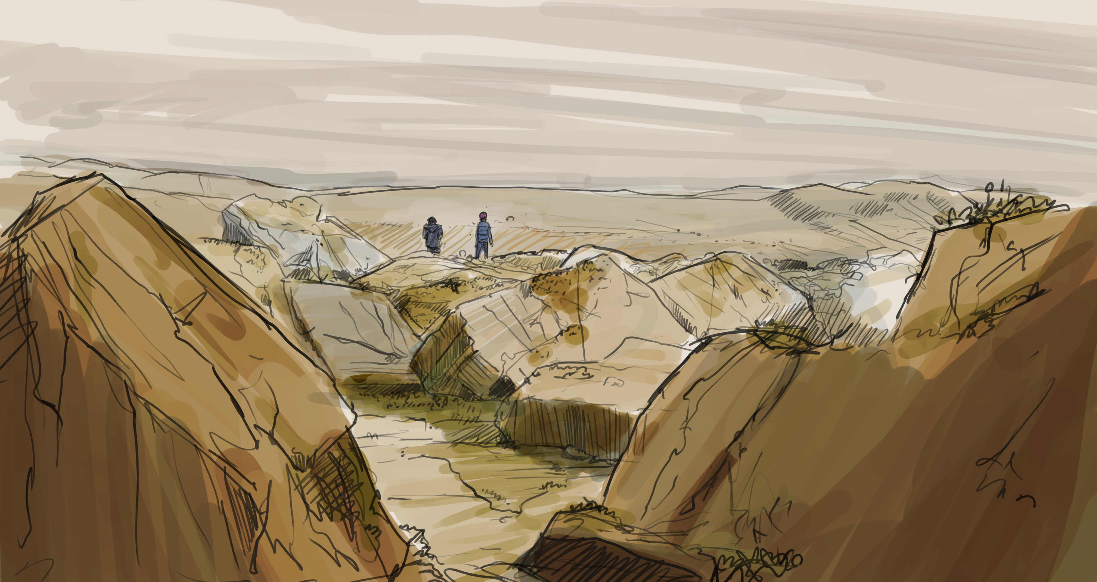 Second scene