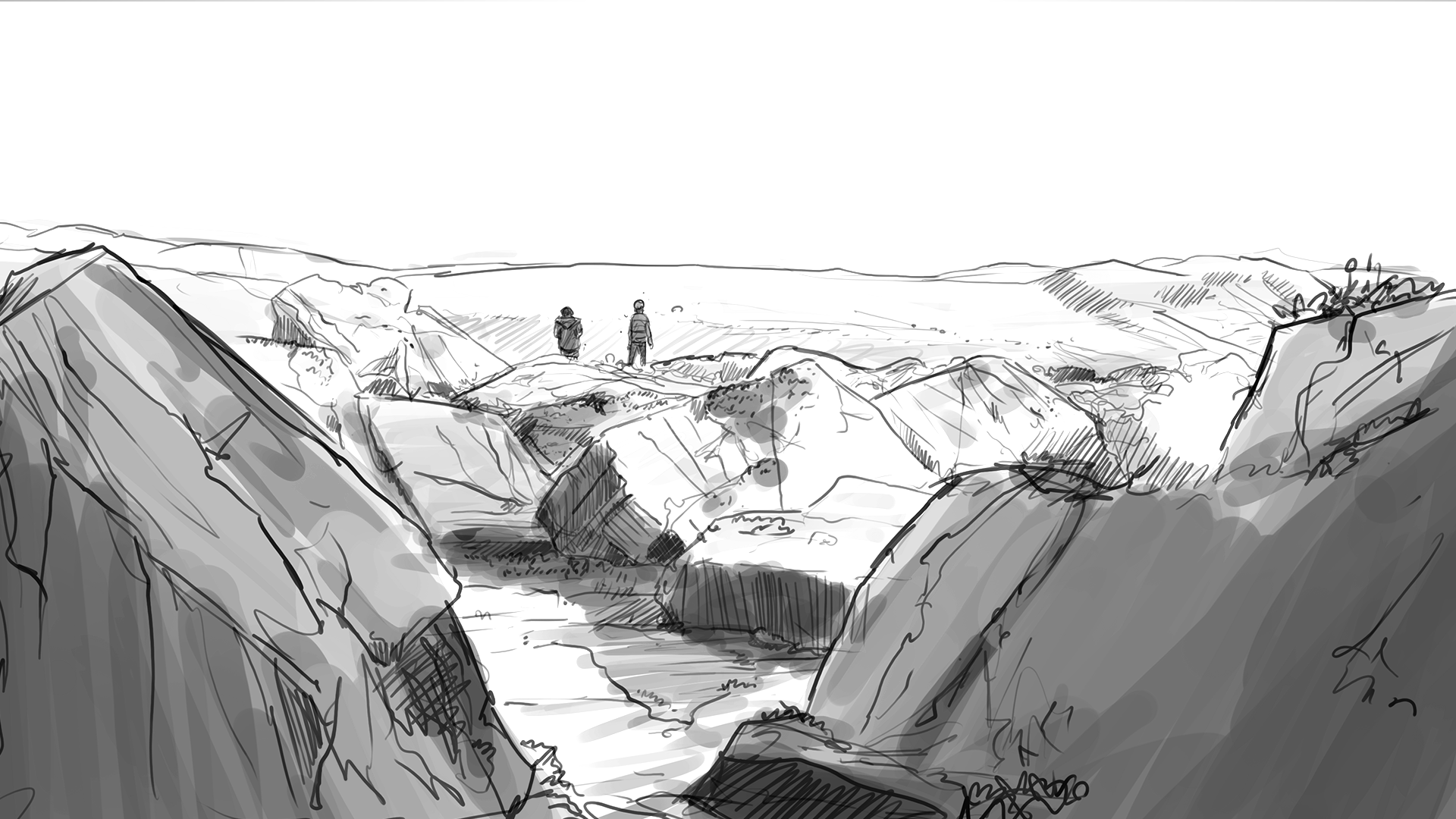 First scene